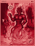 Carta Ifrit Enfurecido