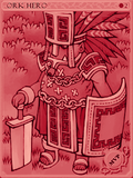 Carta Orc Herói Enfurecido